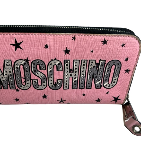 Moschino Pink Space Bear Wallet - Picture 7 of 17